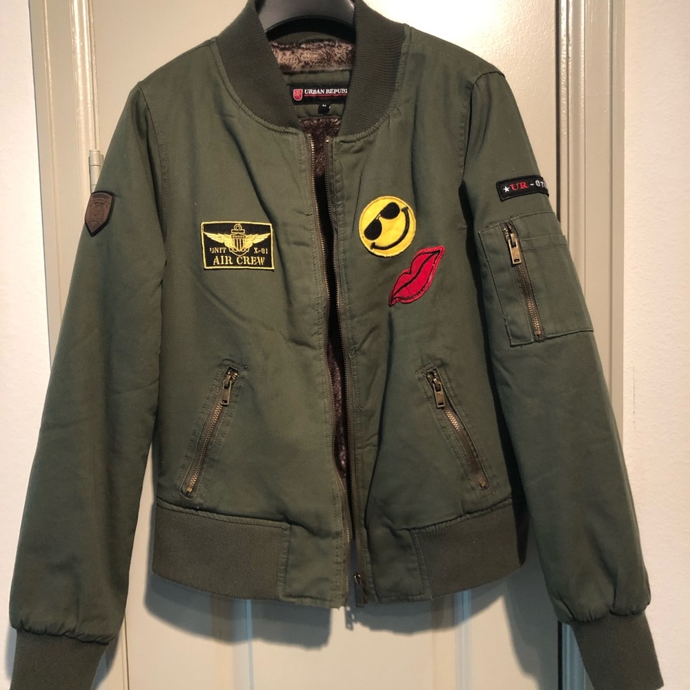 Green Bomber Jacket